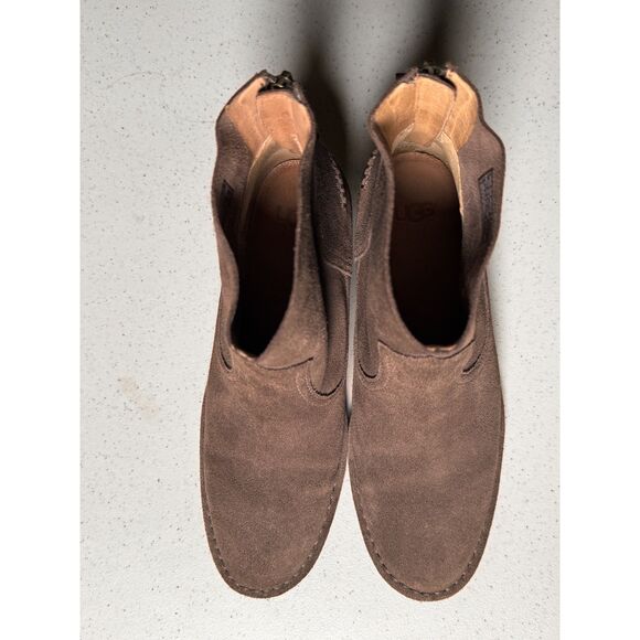 UGG Bandara Suede Ankle Boot, Size: 8, Color: Mysterious, Style: 1095053 - Picture 3 of 6